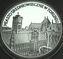 20 zł złotych 2007 Toruń Miasto Średniowieczne w Toruniu SREBRO