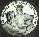 20 zł złotych 2008 Niepodległość 90 rocznica odzyskania niepodległości