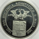 200000 zł złotych 1991 Konstytucja 3 Maja SREBRO