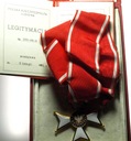 Order Odrodzenia Polski Polonia Restituta Krzyż Komandorski LEGITYMACJA
