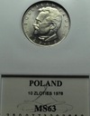 10 zł złotych 1978 Bolesław Prus MENNICZA MS63