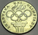 200 zł złotych 1976 Olimpiada SREBRO