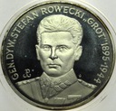200000 zł złotych 1990 Stefan Rowecki Grot SREBRO
