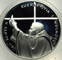 10 zł złotych 1997 Jan Paweł II Eucharystia SREBRO