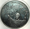 medal 2005 Jan Paweł II Pielgrzym Pokoju SREBRO