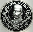 medal Józef Piłsudski Sławni Polacy Mennica SREBRO