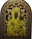 Niue 1 dolar Ikona Icon of Zarvanytsia Mother of God Swarovski uncja 1 oz