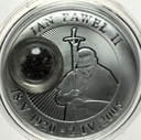 medal 2005 Jan Paweł II Ziemia z Ziemi Świętej SREBRO