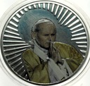 medal 2005 Jan Paweł II Wielki tampondruk (2) Mennica SREBRO