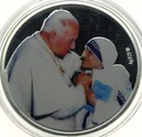 medal 2011 Jan Paweł II Błogosławieni ubodzy w duchu SREBRO