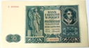 1941 50 zł Pięćdziesiąt Złotych Seria E (nr 1)