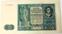 1941 50 zł Pięćdziesiąt Złotych Seria E (nr 2)