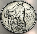 5 zł pięć złotych z Rybakiem 1974 Rybak
