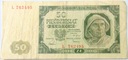 1948 50 zł Pięćdziesiąt Złotych, seria L