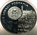 10 zł złotych 2003 Poznań Lokacja 750-lecie lokacji Poznania SREBRO
