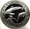 20 zł złotych 2004 Morświn Zwierzęta Świata SREBRO