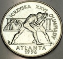2 zł złote 1995 Atlanta 1996 Zapasy Igrzyska Olimpiady (nr 1)