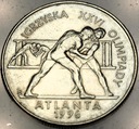 2 zł złote 1995 Atlanta 1996 Zapasy Igrzyska Olimpiady (nr 2)