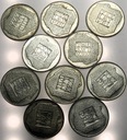 LOT zestaw 10 x 200 zł 1974 XXX lat PRL INWESTYCJA SREBRO