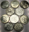 LOT zestaw 10 x 200 zł 1976 Olimpiada SREBRO