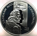 10 zł złotych 2005 Stanisław August Poniatowski POPIERSIE SREBRO