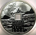 10 zł złotych 2008 Pekin Olimpiada Reprezentacja OTWÓR SREBRO