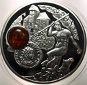 Szlak Bursztynowy 1 dolar 2011 Gdańsk LUSTRZANA