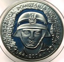 10 zł złotych 2004 Powstanie Warszawskie 1944 SREBRO