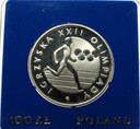 100 zł złotych 1980 XXII Olimpiada Moskwa SREBRO
