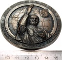 medal 1988 Jan Paweł II X r pontyfikatu PTAiN Szczecin CIEMNY BRĄZ