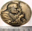 medal 1991 Jan Paweł II Solidarność Płock