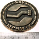 medal XXV lat MPRWiK Wodociągi Warszawa 1958-1976 W służbie Stolicy