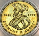 2 zł złote 1996 Zygmunt II August RZADKA