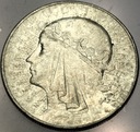 10 zł złotych 1933 Głowa Kobiety Polonia Jadwiga Babka SREBRO