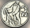 5 zł złotych 1958 RYBAK z Rybakiem
