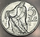 5 zł złotych 1960 RYBAK z Rybakiem