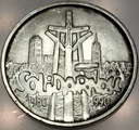 100000 zł złotych 1990 Solidarność TYP B uncja 1 oz SREBRO RZADKA