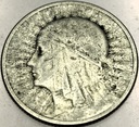 2 zł złote 1934 Głowa Kobiety Polonia Jadwiga Babka SREBRO
