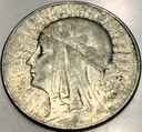 5 zł złotych 1934 Głowa Kobiety Polonia Jadwiga Babka SREBRO