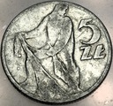 5 zł złotych 1958 RYBAK z Rybakiem