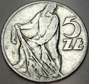 5 zł złotych 1960 RYBAK z Rybakiem