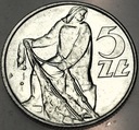 5 zł złotych 1974 RYBAK z Rybakiem