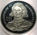 200000 zł złotych 1992 Władysław III Warneńczyk SREBRO