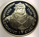 200000 zł złotych 1994 Zygmunt I Stary SREBRO
