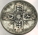 Anglia UK floren florin 1922 Jerzy V George SREBRO