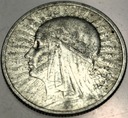 2 zł złote 1932 Głowa Kobiety Polonia Jadwiga Babka SREBRO