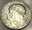 5 zł złotych 1933 Głowa Kobiety Polonia Jadwiga Babka SREBRO