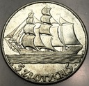 5 zł złotych 1936 Żaglowiec SREBRO