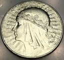 10 zł złotych 1933 Głowa Kobiety Polonia Jadwiga Babka SREBRO