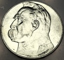 10 zł złotych 1937 Józef Piłsudski SREBRO